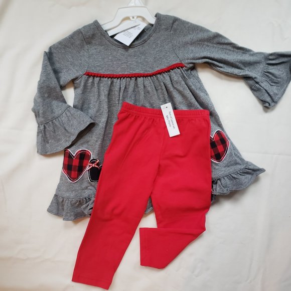 Good lad Girls Two-piece Outfit Hearts - Picture 6 of 12